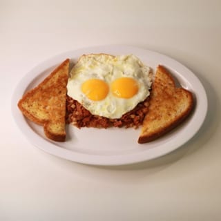 Corned Beef Hash and Eggs