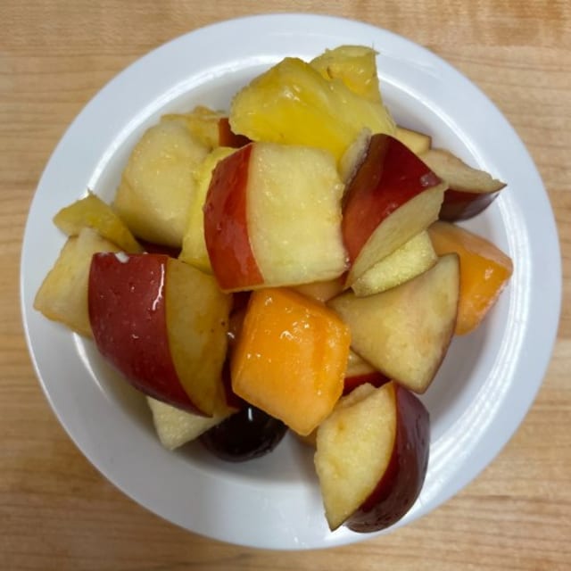 Fresh Fruit Salad.