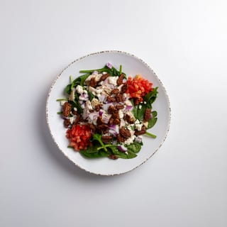 Baby Spinach & Feta Salad